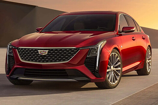 Cadillac представил на автосалоне в Детройте обновленный седан CT5