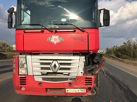 В Самарской области пожилой водитель погиб в ДТП с грузовиком