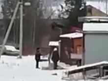 Житель Нягани использовал гараж в качестве загона для лошади
