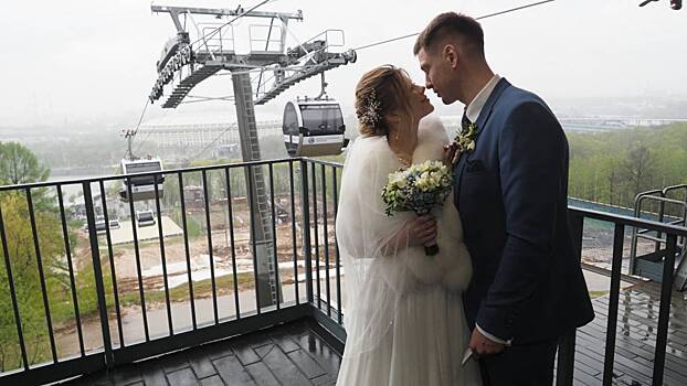 Ах, эта свадьба над Москвой: где можно увидеть столицу с высоты птичьего полета