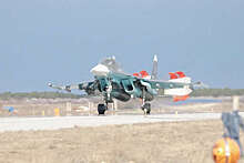 МО: российские Су-34 нанесли удар авиабомбами ОФАБ-250 по опорному пункту ВСУ