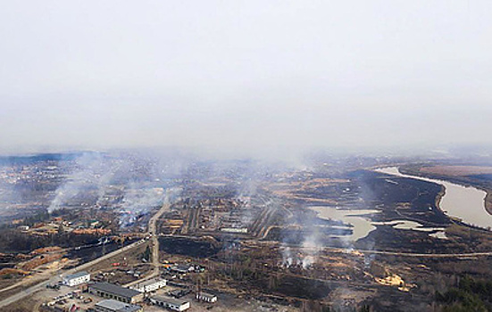 Хронология крупных природных пожаров в России