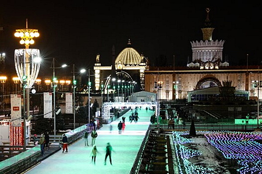 Самый большой каток Москвы откроется на ВДНХ 25 ноября - Сергунина - KP.RU