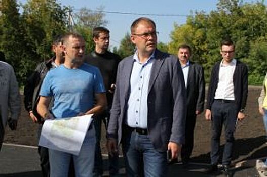 Глава Кемерова не принял работы по благоустройству парка в Ягуновке