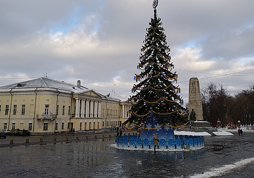 Когда во Владимире "вынесут" новогоднюю елку?