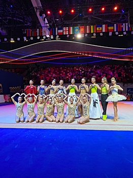 Сестры Аверины завоевали 4 золотые медали на международном турнире по художественной гимнастике