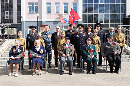 В УМВД России по Ивановской области сегодня чествовали ветеранов Великой Отечественнйо войны