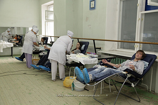 Донорская акция пройдет в Канавинском районе