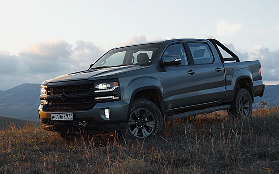 Новый крутой пикап в РФ — очень интересное устройство кузова!