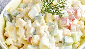 Как приготовить оливье по-таджикски: рецепт от шефа