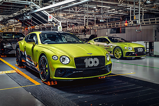 Началась сборка спецверсии Bentley Continental GT, посвященной Пайкс-Пику