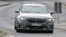 Компания BMW вывела на испытания новый седан BMW M5