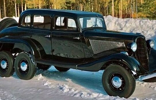 Шестиколесный ГАЗ 38-го года продают по цене G63 AMG 6×6