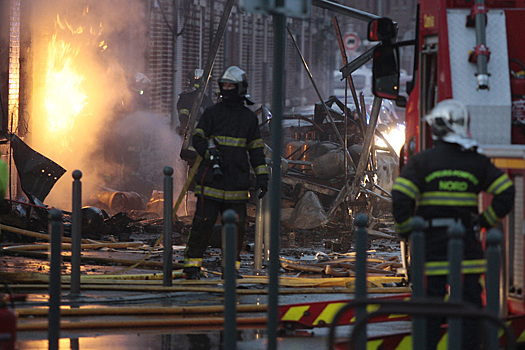 Два мощных взрыва прогремели в Марселе