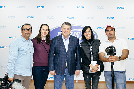 Крупнейший испаноязычный канал снял сюжет о компании POZIS