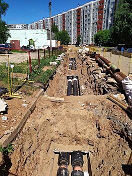 Т Плюс завершила монтаж новых трубопроводов на ул. Маршала Конева, 13
