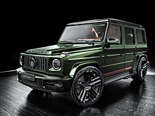 Посмотрите на «изумрудный» Mercedes-AMG G-Class с карбоновой крышей
