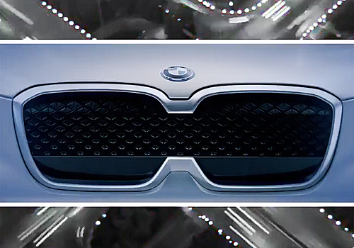 Компания BMW показала сдвоенные «ноздри» электрокроссовера
