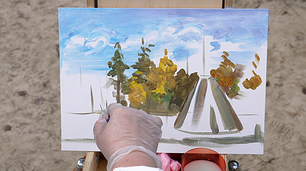 Выставка художницы из Салехарда откроется в Приуральском районе 16 января