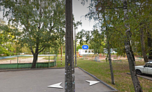 Жители Сормова пожаловались мэру на снос детской площадки и спил деревьев