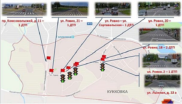 8 ДТП на пешеходных переходах в микрорайоне Кукковка: госавтоинспекция подводит итоги 2018 года