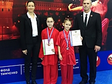 Юные волгоградки взяли 2 медали на первенстве страны по кунг-фу