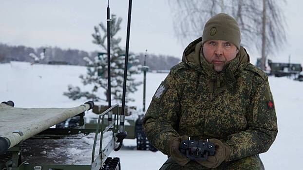 Роботы помогают спасать раненых бойцов