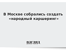 Эксперты в сфере транспорта призвали развивать каршеринг и такси в Москве