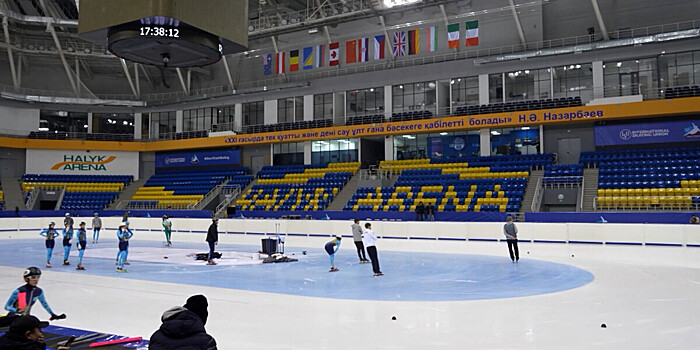 Площадку для Кубка мира по шорт-треку готовят в Алматы