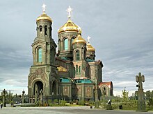 Как храм Вооруженных Сил России выглядит изнутри: видео