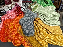 К губернатору российского региона подошла женщина со связанными для бойцов носками