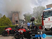 Фото и видео: в Ростове загорелся ресторан национальной кухни