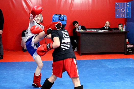 Открытый турнир по кикбоксингу «Будущие олимпийцы» прошел в Махачкале