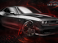 Cалон Dodge Challenger Hellcat обшили кожей слона